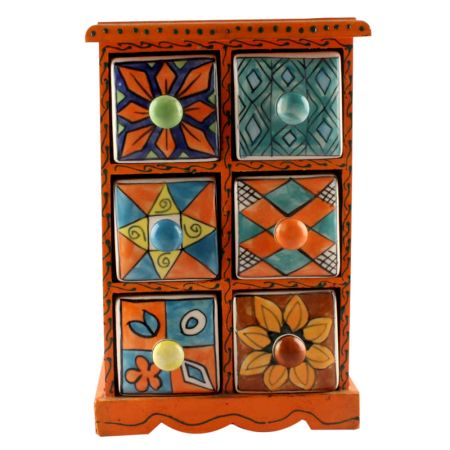 Spice Box-1471 Masala Rack Container Gift Item